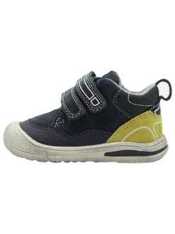 Leder-Sneakers in Dunkelblau>lamino Outlet