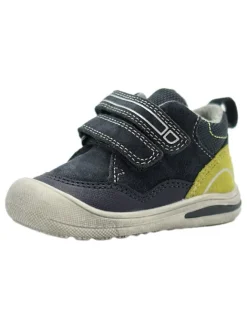 Leder-Sneakers in Dunkelblau>lamino Outlet