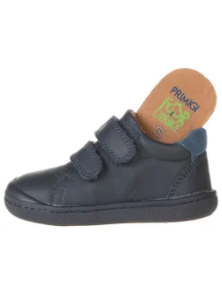 Leder-Sneakers in Dunkelblau><noscript><img width=