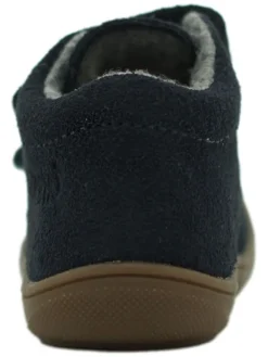 Leder-Sneakers in Dunkelblau><noscript><img width=