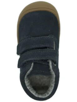 Leder-Sneakers in Dunkelblau><noscript><img width=