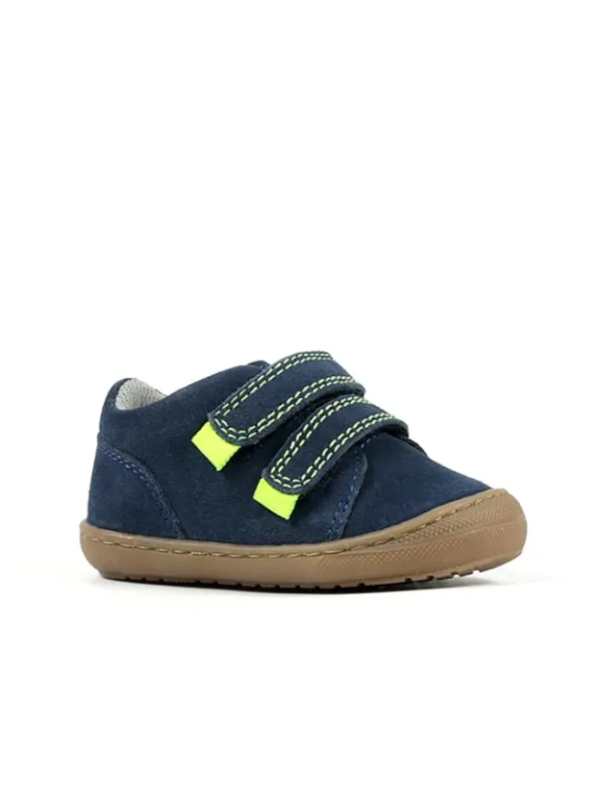 Leder-Sneakers in Dunkelblau>Richter Shoes Outlet