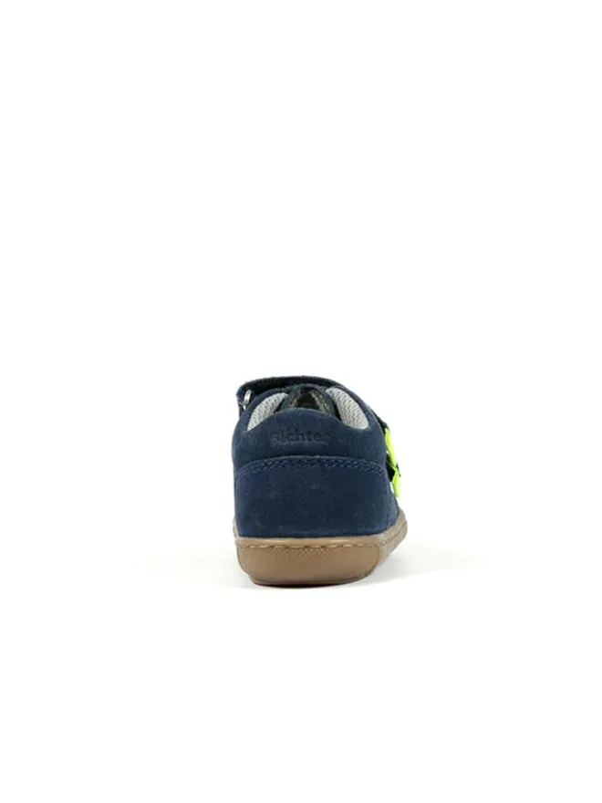 Leder-Sneakers in Dunkelblau>Richter Shoes Outlet