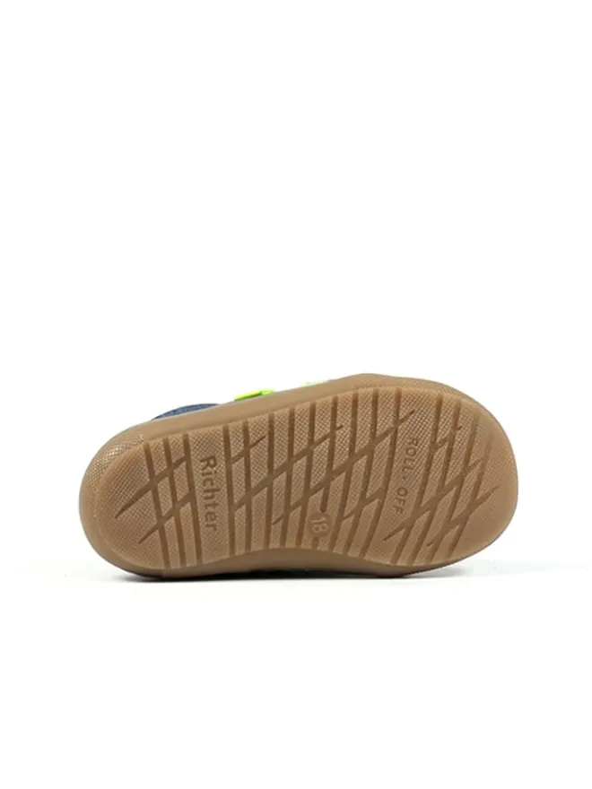 Leder-Sneakers in Dunkelblau>Richter Shoes Outlet