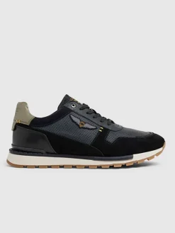 Leder-Sneakers in Dunkelblau>PME Legend New