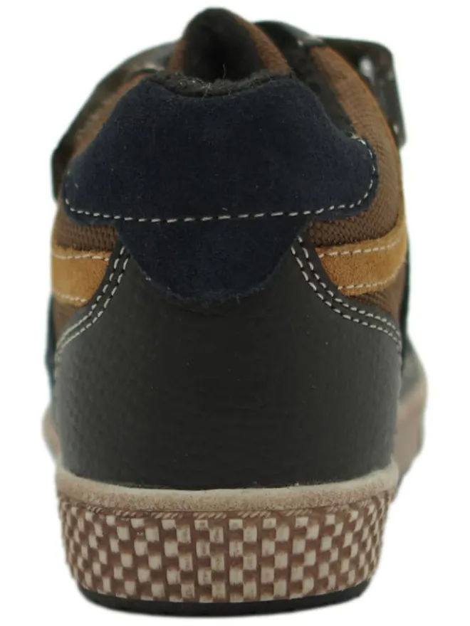 Leder-Sneakers in Gelb/ Schwarz>lamino Online