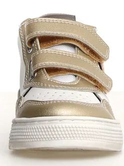 Naturino Sneakers·Sneakers High^Leder-Sneakers in Gold/ Silber/ Weiß