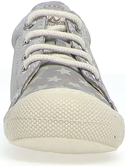 Leder-Sneakers in Grau><noscript><img width=