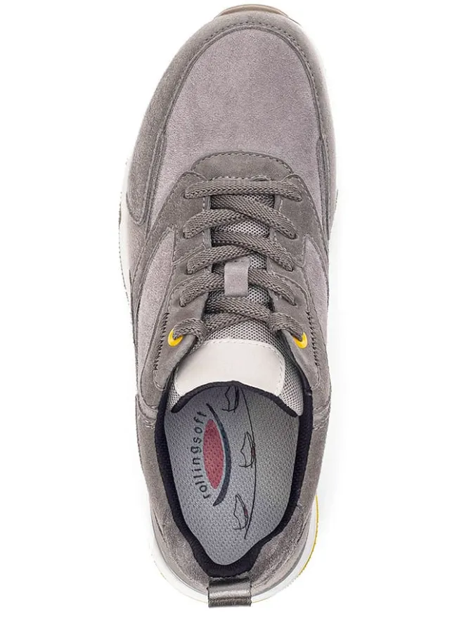 Gabor Sneakers^Leder-Sneakers in Grau