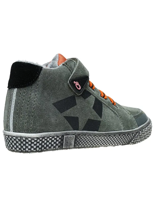 lamino Sneakers·Sneakers High^Leder-Sneakers in Grau