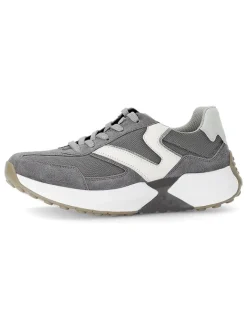 Leder-Sneakers in Grau>Gabor Sale