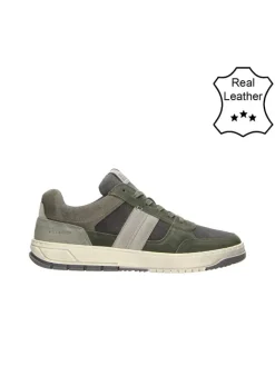 Bullboxer Sneakers^Leder-Sneakers in Grau