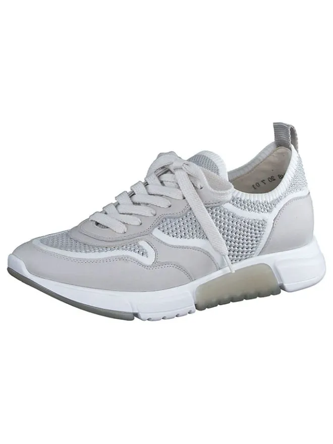 Paul Green Sneakers^Leder-Sneakers in Grau