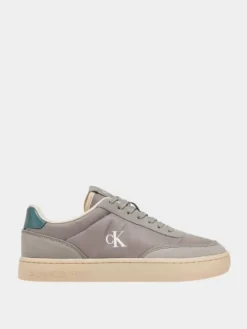 Calvin Klein Sneakers^Leder-Sneakers in Grau/ Beige