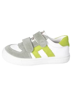 Ricosta Sneakers·Sneakers Low^Leder-Sneakers in Grau/ Gelb