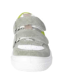 Ricosta Sneakers·Sneakers Low^Leder-Sneakers in Grau/ Gelb