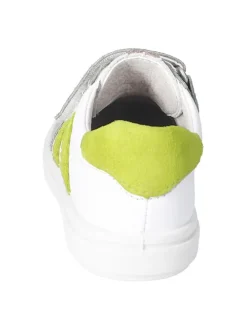 Ricosta Sneakers·Sneakers Low^Leder-Sneakers in Grau/ Gelb