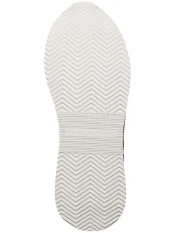 Leder-Sneakers in Grau/ Rosa><noscript><img width=