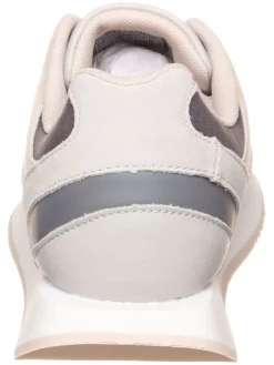 Leder-Sneakers in Grau/ Rosa><noscript><img width=