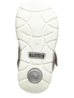 Leder-Sneakers in Grau/ Silber><noscript><img width=