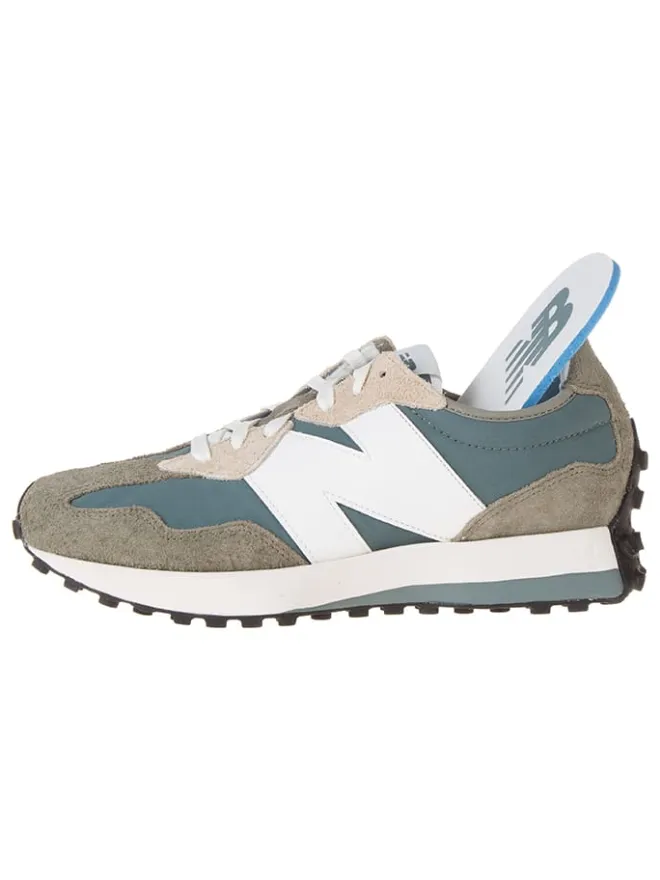 Leder-Sneakers in Graublau>New Balance New