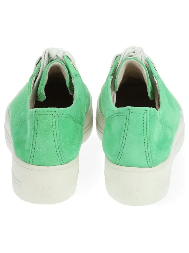 Paul Green Sneakers^Leder-Sneakers in Grün
