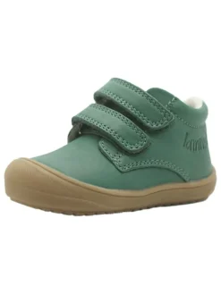Leder-Sneakers in Grün>lamino Outlet
