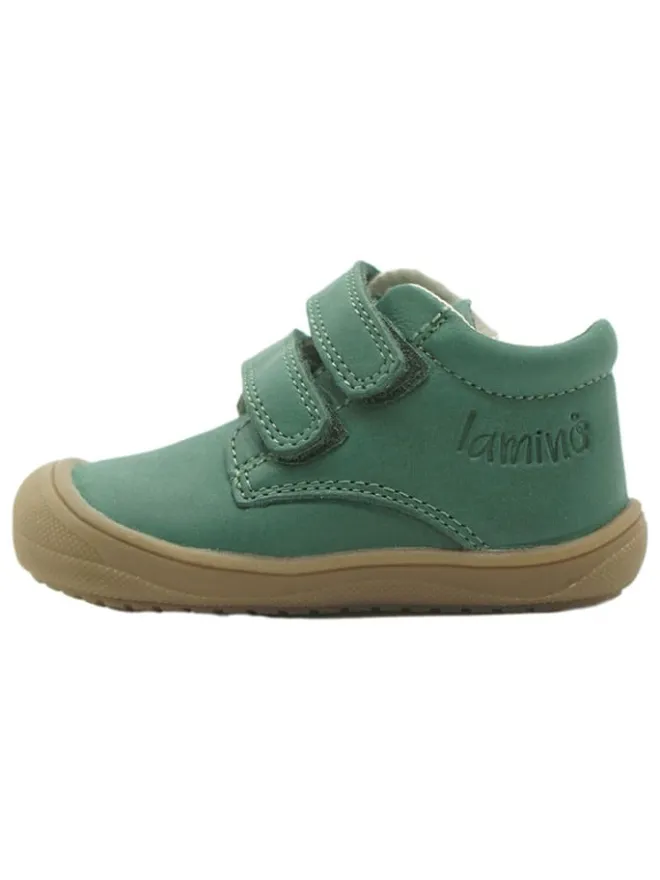 Leder-Sneakers in Grün>lamino Outlet