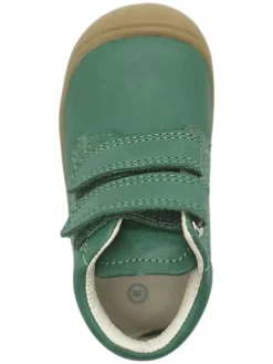 Leder-Sneakers in Grün><noscript><img width=
