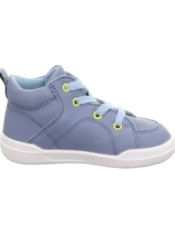 superfit Lauflernschuhe^Leder-Sneakers in Hellblau