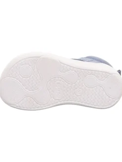 superfit Lauflernschuhe^Leder-Sneakers in Hellblau