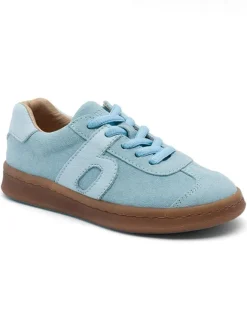 Leder-Sneakers in Hellblau>bisgaard Online