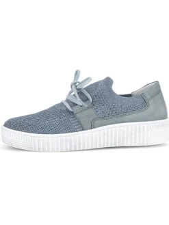 Gabor Sneakers^Leder-Sneakers in Hellblau