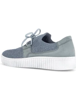 Gabor Sneakers^Leder-Sneakers in Hellblau