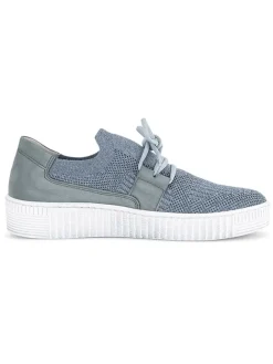 Gabor Sneakers^Leder-Sneakers in Hellblau
