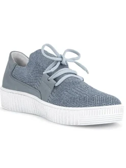 Gabor Sneakers^Leder-Sneakers in Hellblau