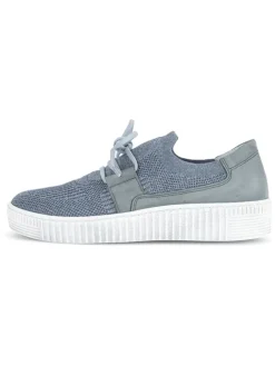 Gabor Sneakers^Leder-Sneakers in Hellblau