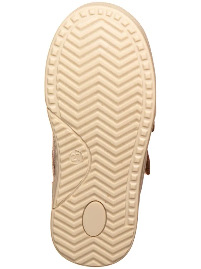Leder-Sneakers in Hellbraun>bisgaard New