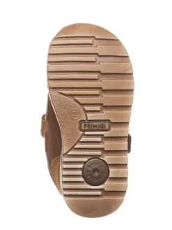 Leder-Sneakers in Hellbraun><noscript><img width=