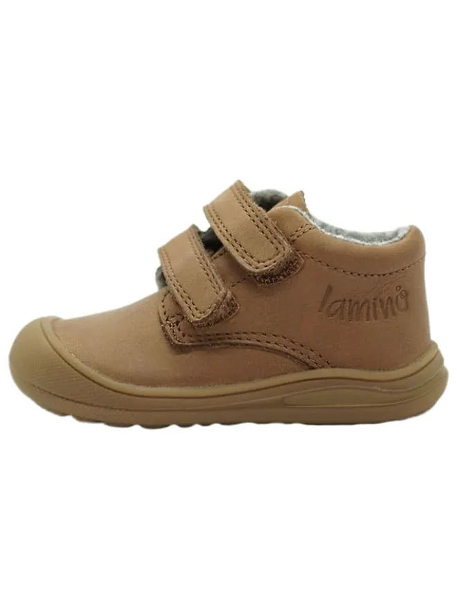 lamino Sneakers^Leder-Sneakers in Hellbraun