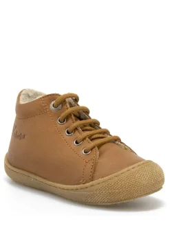 Naturino Sneakers^Leder-Sneakers in Hellbraun