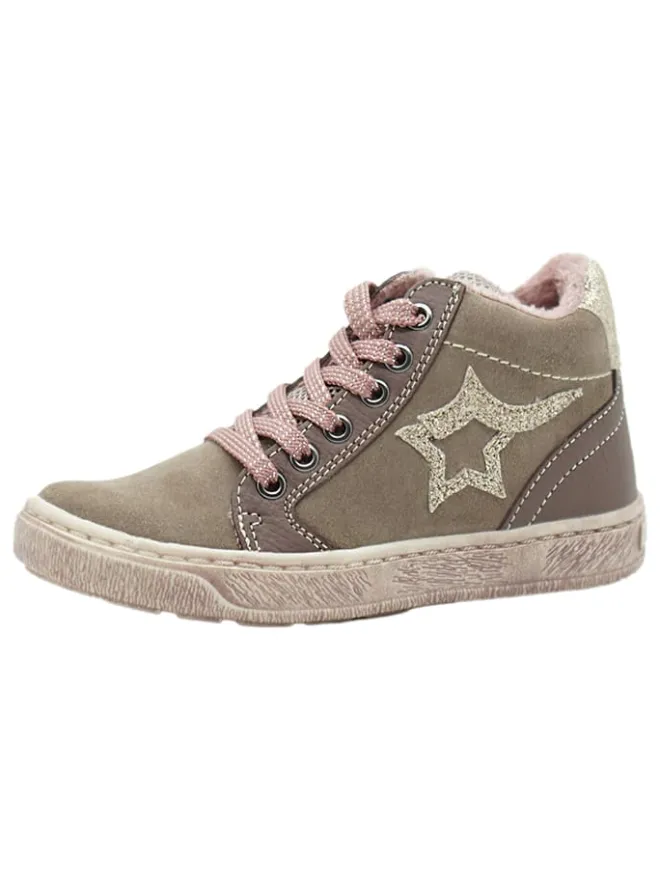 lamino Sneakers·Sneakers High^Leder-Sneakers in Khaki