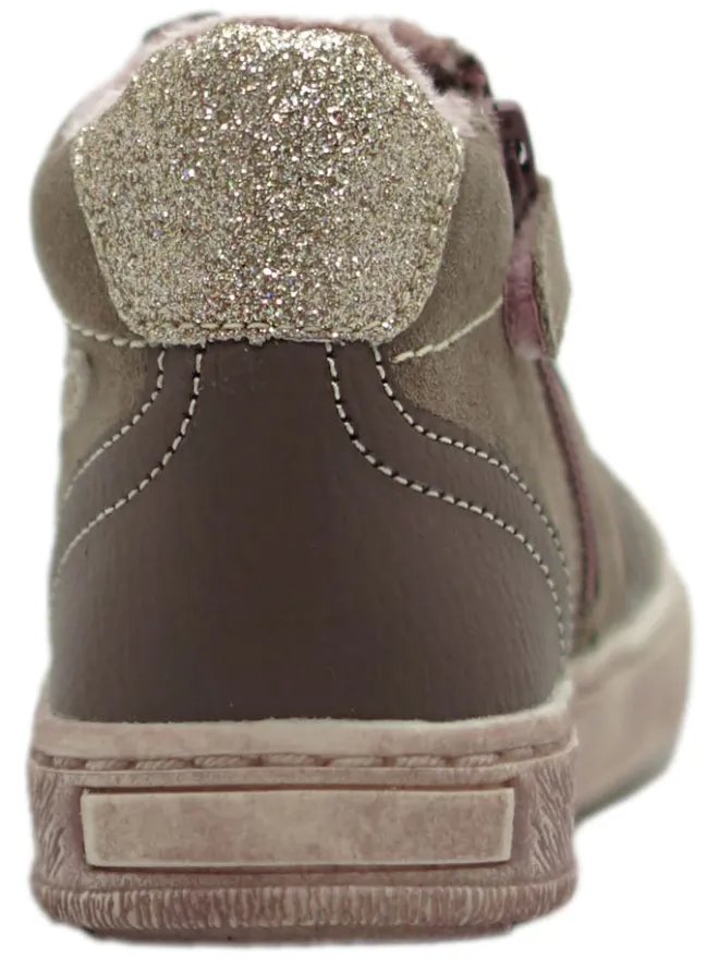 lamino Sneakers·Sneakers High^Leder-Sneakers in Khaki
