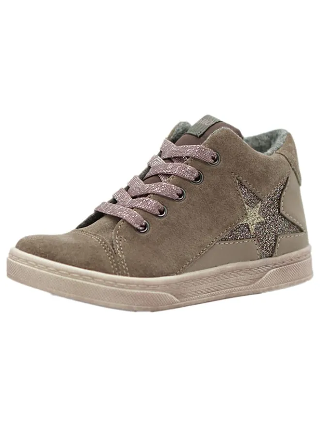 lamino Sneakers·Sneakers High^Leder-Sneakers in Khaki