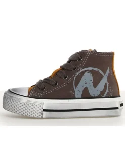 Naturino Sneakers·Sneakers High^Leder-Sneakers in Khaki/ Hellbraun