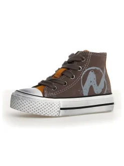Naturino Sneakers·Sneakers High^Leder-Sneakers in Khaki/ Hellbraun
