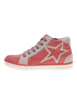 lamino Sneakers·Sneakers High^Leder-Sneakers in Koralle