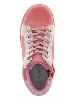 lamino Sneakers·Sneakers High^Leder-Sneakers in Koralle