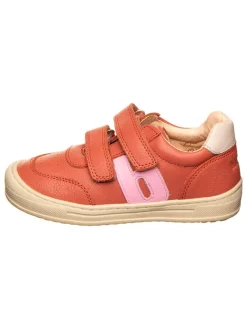 bisgaard Sneakers^Leder-Sneakers in Koralle