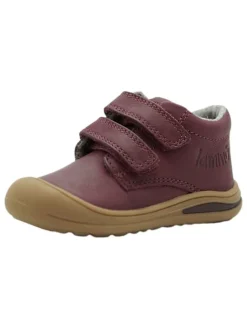 Leder-Sneakers in Lila>lamino